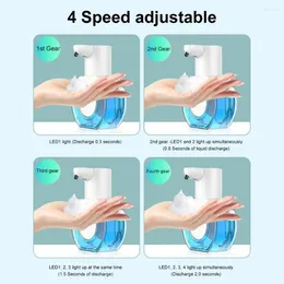 Vloeibare zeepdispenser verbeterde sensor moeiteloos geavanceerde touchless dispensers voor thuisgebruik 420 ml capaciteit verstelbaar
