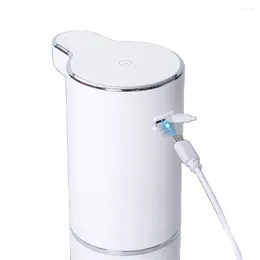 Dispensateur de savon liquide USB charge le capteur automatique mousse induction intelligente auto gaspiller la main sans contact pour salle de bain