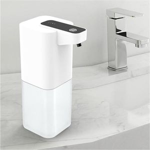 Distributeur de savon liquide, Machine à mousse avec chargement USB, détection intelligente, désinfectant pour les mains sans contact