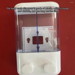 Dispenser voor vloeibare zeep Wandgemonteerde douchegel Handwas Schotel Toiletcontainer