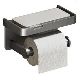 Zeepdispenser WC-papier Plank Toilethouder Ruimte Aluminium opslag Waterdicht 170x140x80mm Badkamerrek Tweeërlei gebruik