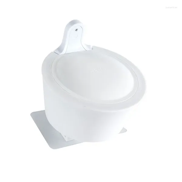Dispensador de jabón líquido, mano blanca, montada en la pared, para decoración del hogar, cocina y baño