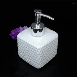 Dispensateur de savon liquide Whyou 1-pièce en céramique Bouteille Lavage à main Emulsion Retro Retro Room Decoration Accessoires