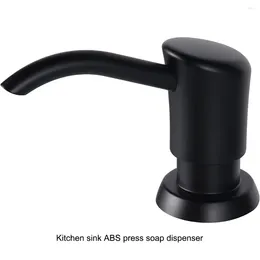 Dispensateur de savon liquide large gamme d'utilisations pour l'évier de cuisine et la salle de bain moderne