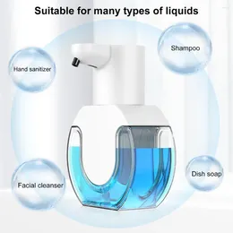 Vloeibare zeepdispenser met soorten moeiteloze, geavanceerde contactloze dispensers voor thuisgebruik, 420 ml, verstelbare capaciteit