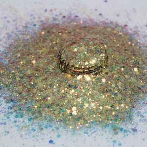 Líquidos 1 kg Holográfico grueso mixto Fino Fino Mermaid Iridiscencia Craft Sparkle Acrylic Nail Nain SETIN