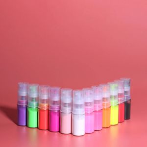 Vloeistoffen Nieuwe hete snelle ombre spray voor nagels 12 kleuren 5g met een verbazingwekkende gradiënt babyboomer -effect nail art nagel acryl poeder