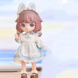 Liroro Summer Island Blind Box Box Toys Guess Bag OB11 112BJD Dolls Figures Action Surprise Mystery Girls Gift 240416