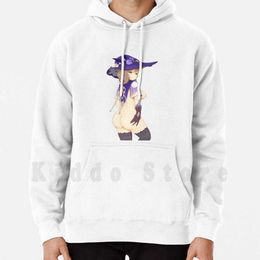 Lisa-Genshin Impact Hoodies Lange Mouw Lisa Genshin Impact Pinup Paars NSFW Hentai Kousen Y0901