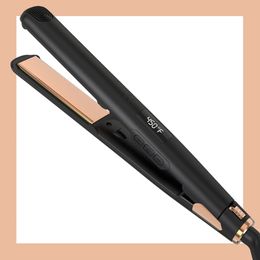 Lisapro Originele keramische haar rechtop met platte ijzer 1 platen | Black Professional Salon Model Roemener Curler 240428