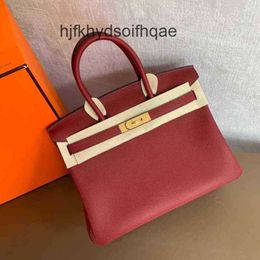 Litchi Berkkins Color 2024 Tote Girl Leather Handtas Vrouw Kwaliteit Top Handtassen Tas Togo Togo TOP LADES Brand Classic Bags Hand Grote T5KR