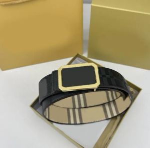 Litchi Desinger Nice Cintura Head Ceinture Capte Buckle Double Mens Boute Fashion Gold Quality Sasise ACCESSOIRES Sier Luxe Business Striped Letter Wo