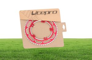 Litepro Chain Welel Double chaîne BCD 130 mm Aluminium Alliage pliant vélo 5339t PIRMINES IAMOK PIÈCES DE BICYLE313T3139123