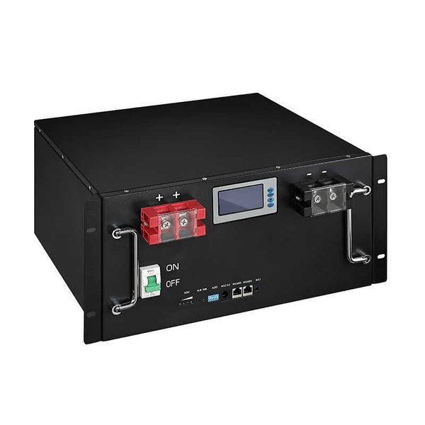 Batería de litio de 12v/24v/36v 100ah/200ah/300ah, batería de iones de litio para marina/RV48v 100ah lifepo4, inversor de 5KW para