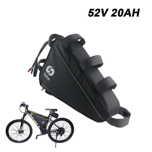 Batterie lithium-ion et vélo 52 v 1500 w batterie ebike avec 50a bms