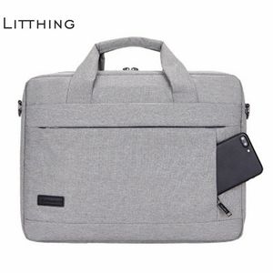 Lithing grote capaciteit laptop handtas voor mannen vrouwen reizen aktetas bussiness notebook tas voor 14 15 inch MacBook Pro PC J190721