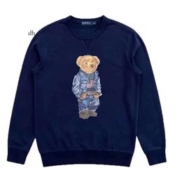 Little Bear Brand Men's Hoodies Sweatshirts S RL Designer Mens Polo Pullover Plush Cartoon Long Sleeved Jacket G2sr 91