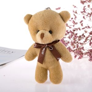 Little Bear Plush Toys One Piece Bear Doll Little Bear Keychain Small Gift Wholesale Animal Pendant