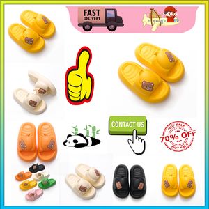 Little Bear sliders slides sandales pantoufles pour hommes femmes anti-dérapant porter léger respirant coupe basse super doux mode chaude unisexe piscine taille 35-46