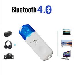 Little Blue Hat USB-adapter 4.0 Bluetooth-audio-ontvanger met oproepfunctie