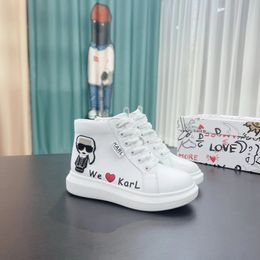 kleine meisjesschoen zwarte voetbalschoenen voor kinderen designer witte loopschoenen voor meisjes sneakerlaars jeugd jongens sneakers 26-35