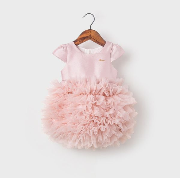 Petites filles 1er anniversaire Robe de baptême