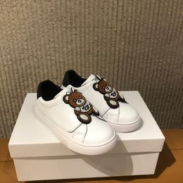 Niños pequeños Bear Pasta blanca zapatillas casuales zapatos para niños para niños