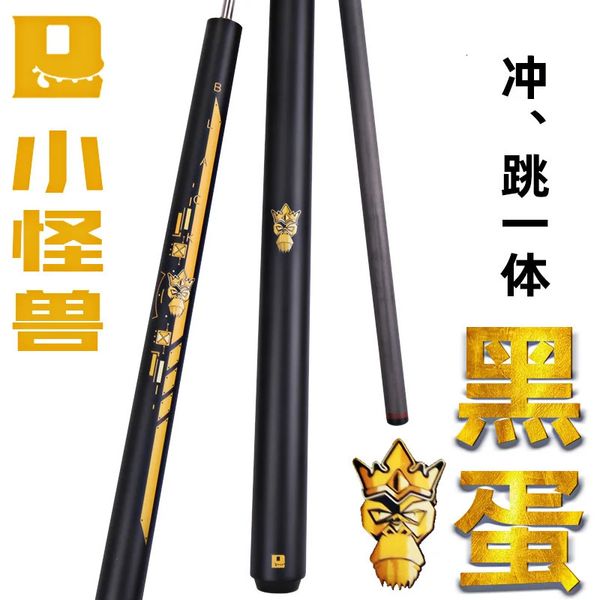 Little Monsters 57 pouces professionnels Billard Stick Punch Jump Cue Cue Cue Cue 3 Rod Rod Billard Tips 12,98 mm 240328