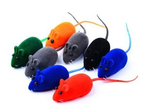 Little Mouse Toy Bruit Sound Sonk Rat Playing Gift for Kitten Cat Play 6325cm5566030