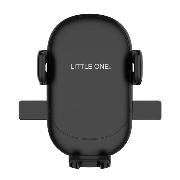 Little One Soporte para Coche Portátil Ajustable Bloqueo Automático Soporte para Teléfono Salida de Aire Silencio Antivibración Soporte Antivibración Universal para Teléfonos Inteligentes