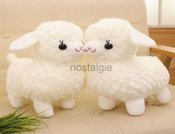 Petit mouton doux en peluche animaux drôle poupée jouets Simulation agneau pour enfants enfants cadeaux 240307