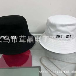 Little Sweet Potato Fishermans Hat High Version Mi Family Miao Fishermans Hat Versatile for Men and Women Slimming Classic Embroidered Bowl Hat