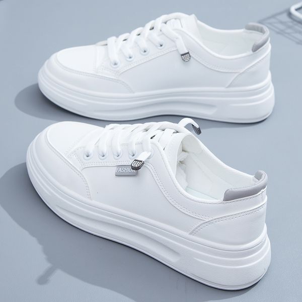 Little White Shoes Chaussures pour femmes Nouvel automne Chaussures de sport populaires pour femmes Super Hot 2024 Blanc Chaussures décontractées polyvalentes Printemps et automne