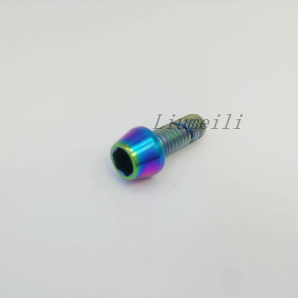 Liumeili titanium ti m6x10 16 18 20 25 30 35 45 Vis de boulon de tête de touche de touche allen pour tige de vélo