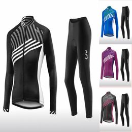 Liv Women039 Mariot à manches longues Pro Mountain Bicycle de vélo Cycling Jersey Vêtements respirants Ropa Ciclismo Racing Bike Cycling Jer9783152