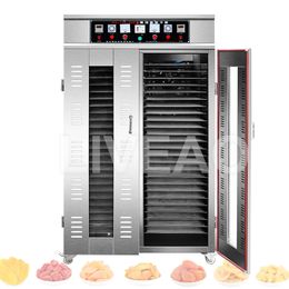 Liveao Keuken enorme capaciteit fruit 50 Trays Commercial Sausage Seafood Meat Dehydrator