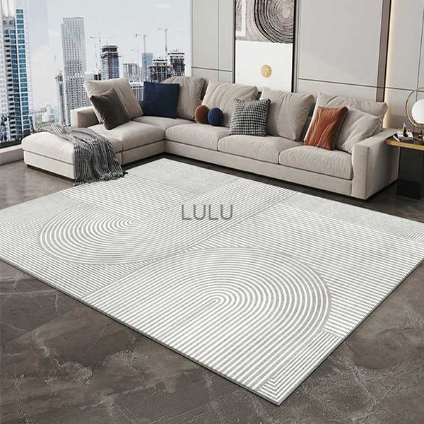 Alfombra de sala de estar Estilo italiano Alfombra grande Raya moderna Alfombras de dormitorio para el hogar Tappeto Soggiorno Tapis Salon Grande Taille HKD230901