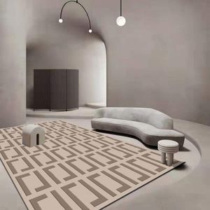 Woonkamer Designer Letter Decoratief tapijt S F Carpets Fashion Soft Slaapkamer huisvloer 2202214d