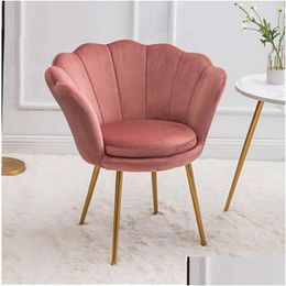 Woonkamermeubilair Scandinavische fauteuil Zachte bank Modern Minimalistisch Enkele klant Make-up Kledingwinkel Licht Luxe Drop Delivery Home Dh8Io