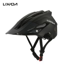 LIXADA Mountain Bike Helmet Ultra-lichtgewicht verstelbare MTB Cycling Bicycle Helmet Men Women Sports Outdoor Safety Helmet 240325