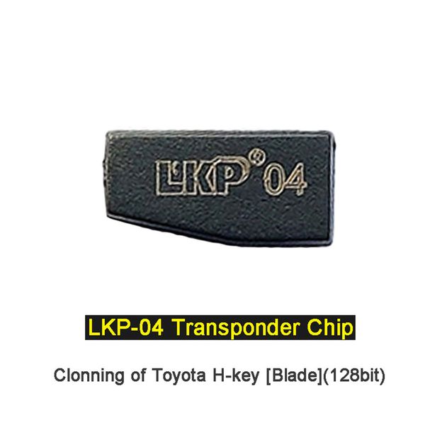 Locksmith Supplies LKP-04 LKP04 Céramique pour Toyota H Key Blade 128 bits Copy by Tango