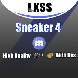 LKSS Jason Chaussures 4 baskets en cuir de haute qualité avec boîte pour l'homme et les femmes