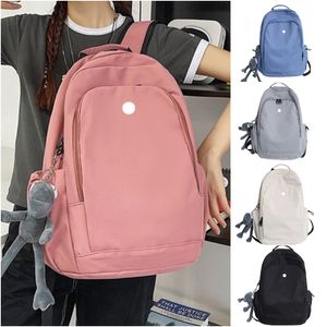 LL-127 Studenten Schooltas Vrouwen Tassen Laptop Rugzakken Sportschool Buitensporten Schoudertas Reizen Casual Knapzak Rugzak Rugzak Rugzak