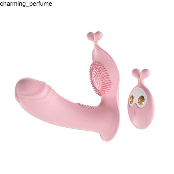 LL-A2103 Estimulación sexual CLITORIS Control remoto inalámbrico Vibrador portátil Masturbación consolador de conejo vibrador