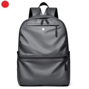 LL Backpack Bags Backpacks Laptop Bag Travel Outdoor Pu Sports Bag Teenager School Black Gray