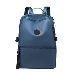 LL Backpack Schoobag para adolescente Big Boltop Bag impermeable al estudiante de Nylon Sports 3 colores