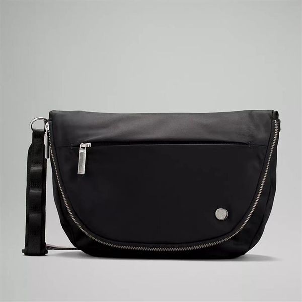 LL Bags Bolso de hombro para mujer, gimnasio, correr, deportes al aire libre, viaje, teléfono, monedero, paquete de pecho, bolso cruzado ajustable, paquete divertido 226k