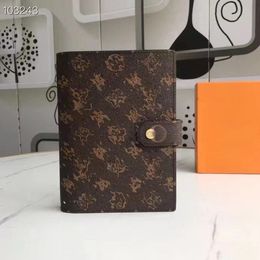 Bolso de mujer de diseñador de marca LL, bolso de cuero de alta calidad, cartera, cuaderno