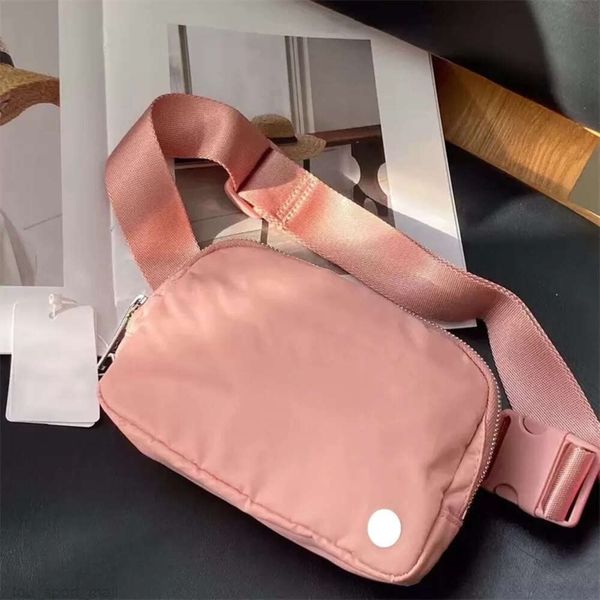 LL Marque Femmes Hommes Taille Sacs Fanny Pack Sacs À Main Poche Poitrine Sacs Voyage Cross Body Téléphone Sac Stuff Sacs Runner Étanche Réglable Mode