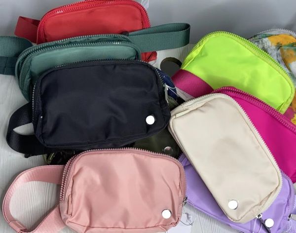 ll partout ceinture 1u bym sac sacs de créateurs poitrine sac de yoga nylon femmes hommes extérieur polaire épaule bandoulière sacs de taille avec logo de la marque